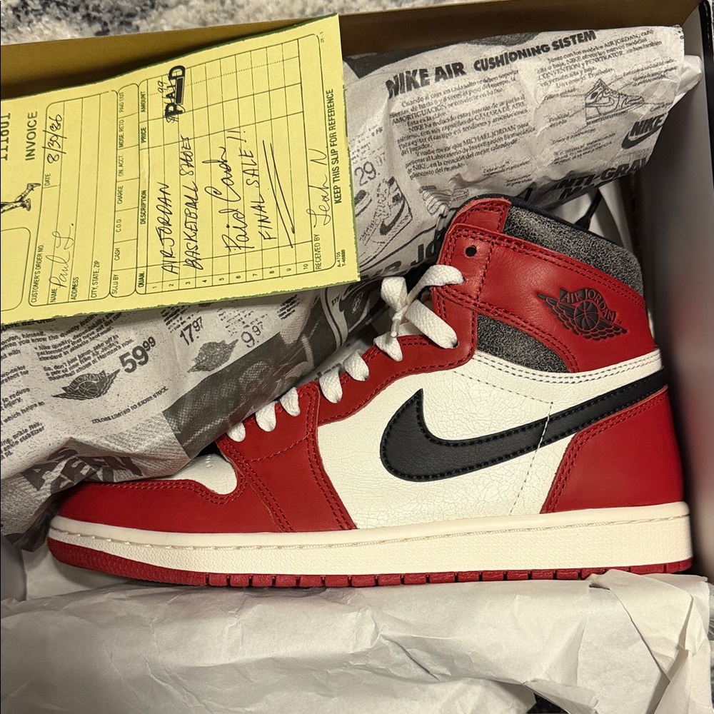 100% authentic Nike Air Jordan 1 Retro High “lost and found”